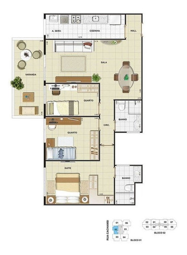 Apartamento À Venda No Bairro Cachambi - Rio De Janeiro/rj - O-9001-18121