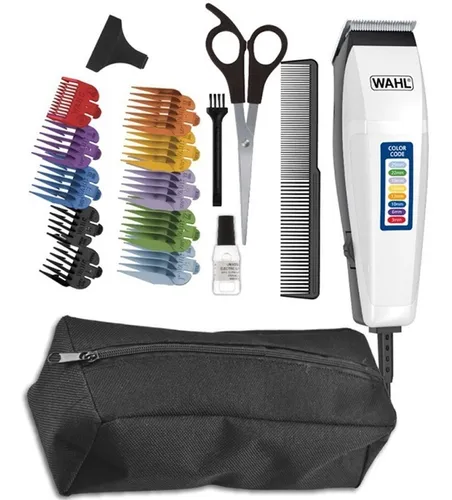 Maquina Corta Pelo Wahl Color Code 17 Pzs Barberia Barbero