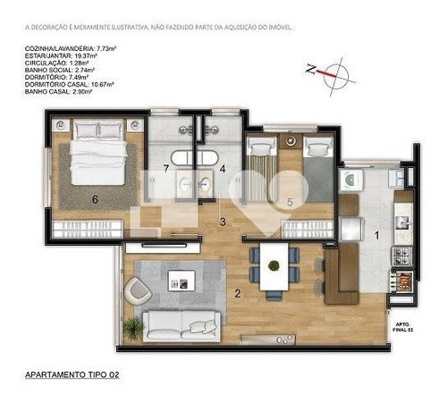 Imagem 7 de 14 de Apartamento - Jardim Do Salso - Ref: 41674 - V-58463852