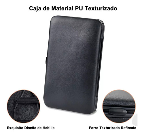 18 En 1 Kit De Manicure Y Pedicura Profesionale Multifunción