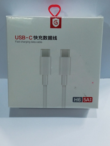 Cable Usb Tipo C-c  Para Carga Rapida Hoguo H6 5a Otiesca