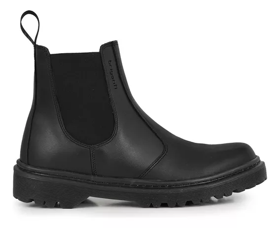 Bota Cuero Hombre Zapato Chelsea Botineta Briganti Elegante