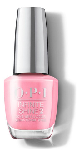 Opi Infinite Shine Xbox Racing For Pinks Tradicional 15ml. Color rosa cremoso