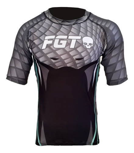 Remera Lycra Rashguard Compresion Nogi Bjj Kick Mma Warriors