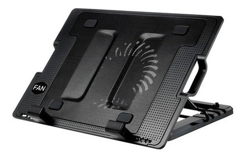 Ventilador Notebook Gamer N18 Con Luz Led Altura Ajustable