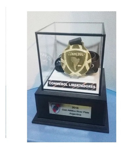 Medalla River Campeon Copa Libertadores 2018 C/ Exhibidor
