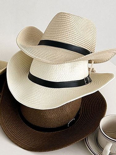 Boné Clássico De Cowgirl Ocidental, Chapéu De Cowboy Dobráve
