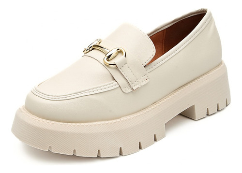 Mocasín Chunky Blanco Vizzano