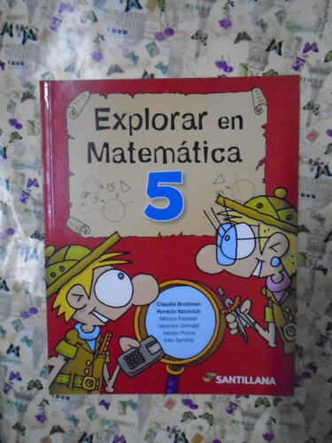 Explorar En Matemática 5 Santillana Nuevo!
