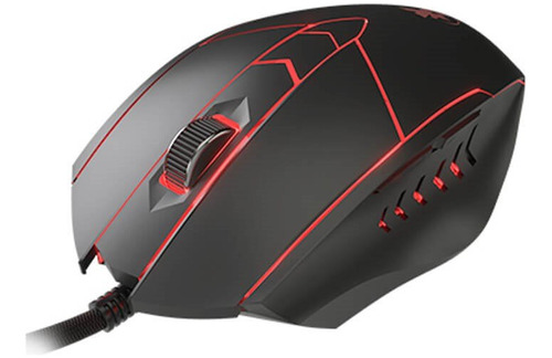 Mouse Gamer Xtech Stauros 6 Botones 7200dpi Led 4 Colores