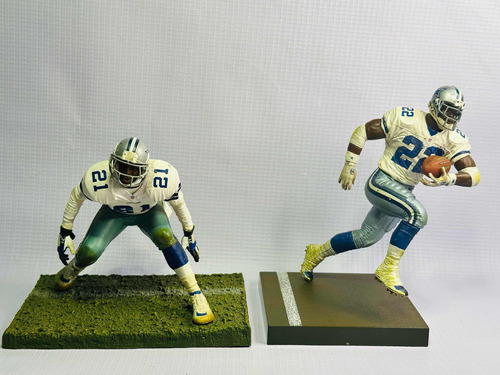 Deion Sanders Emmitt Smith Nfl Mcfarlane Dallas Cowboys