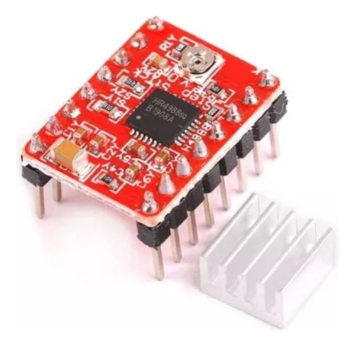 Driver Motor A4988 Pololu Con Disipador Cnc Arduino - Uso3d