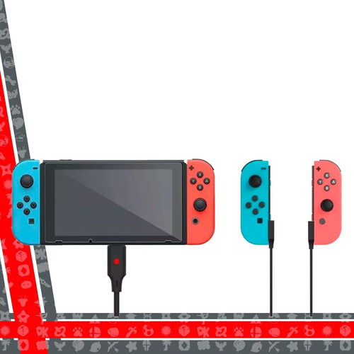 Cable Cargador Para Joycon De Nintendo Switch Carga Y Juega