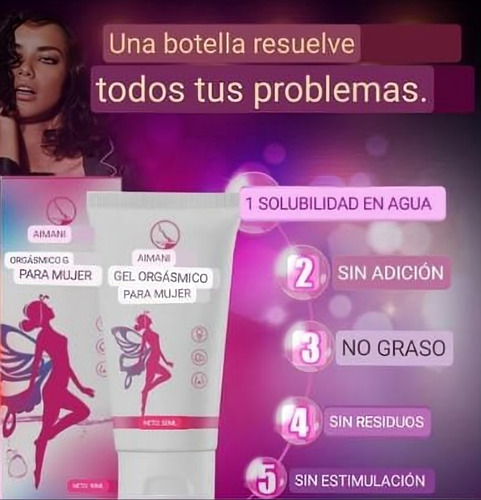 Gel Afrodisiaco Estimula Orgasmos Vaginales Natural