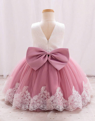 Vestido Formal De Niña Boda Comunión Fiesta De Gala Talla 5a