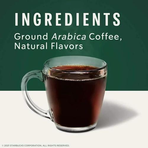 Cafe Starbucks Caffè Verona Tostado Alto/negro Keurig 22pods