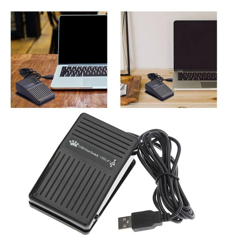 . . Ação Do Teclado De Controle De Pedal Usb