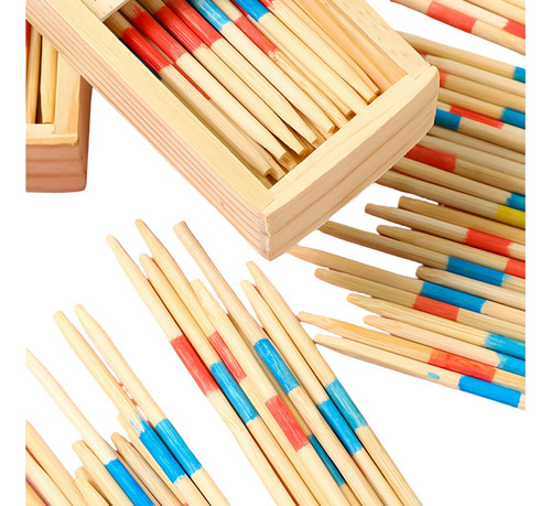 Juego De Palitos Chinos De Madera Juega Y Diviértete