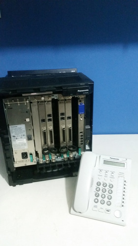 Central Telefonica Panasonic Kx-td100 + Telefono Kx-dt321