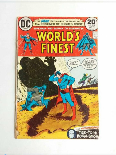 World's Finest Comic En Ingles De Superman Y Batman 1973 Usa