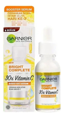 Vitamina Garnier C Booster Complete Bright 30 Veces Con Niac