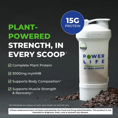 Powerlife Tony Horton High Impact Plant Protein Powder Con 3