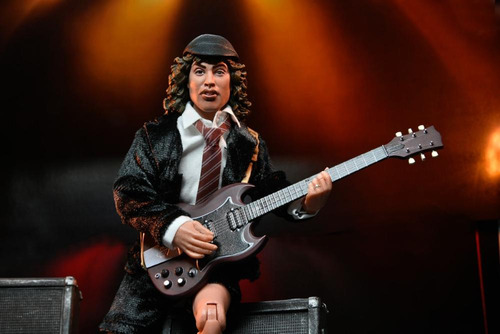 Figura Angus Young Highway To Hell - Acdc - 8 Clothed - Neca
