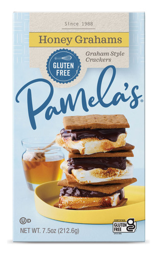 Pamela's Products Galletas Graham De Miel Sin Gluten, 7.5 Oz