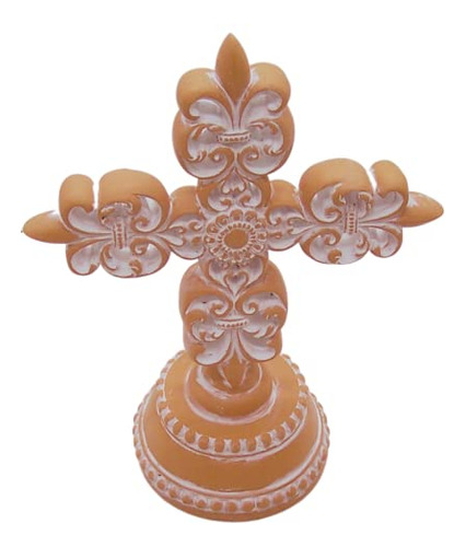 Cruz De Pie Para Mesa Decoración Temática Francesa 30 Cm