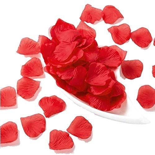 Combo Petalos De Rosa Rojos X 20 U San Valentin Enamorados 
