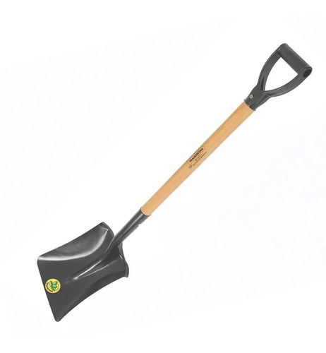 Pala Ancha Cabo Madera Estampada Tramontina