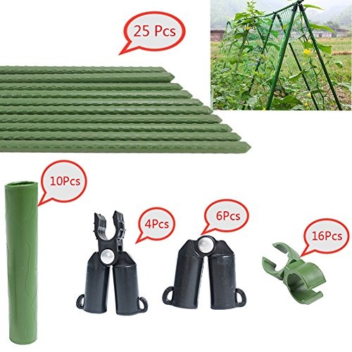 Fot Metal Resistente Jardín Estacas 24 Piezas Jardinería S | Mercado Libre