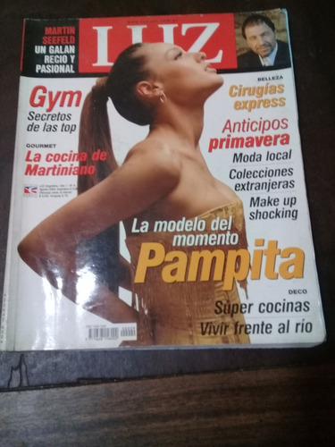 Revista **luz  ** Año 2004, Nº 9 Tapa :pampita