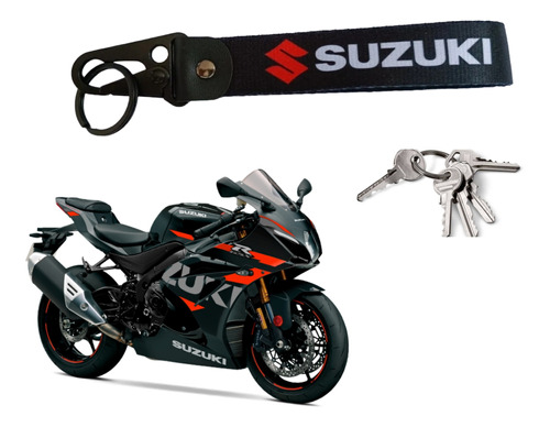 Llavero Cinta Suzuki Gsxr Gixxer Bandit Gsxs Katana 