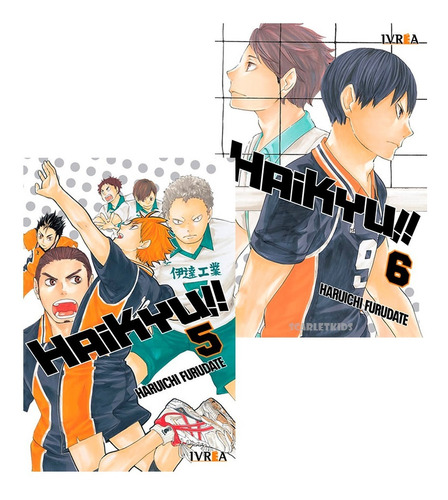 Manga Haikyu 2 Tomos Elegi Tu Tomo Haruichi Furudate Ivrea