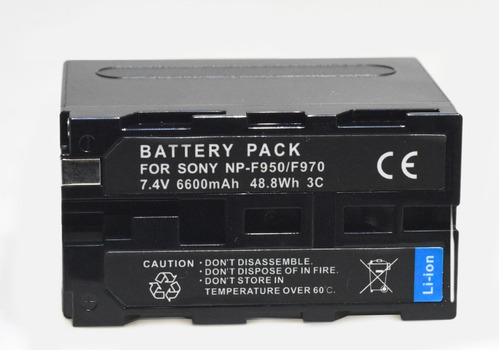 Imagen 7 de 10 de Cargador 220v + 2 Baterías Np-f950/970 P/ Iluminador Aro Led
