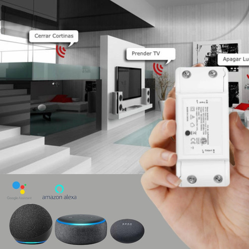 Imagen 4 de 6 de Interruptor Simple Inteligente Wifi Básico, 220v/10a 1 Canal