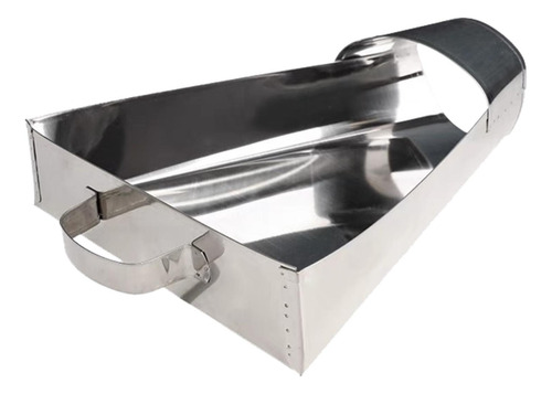 Papaderos Franceses Spade Acero Inoxidable, Resistente,
