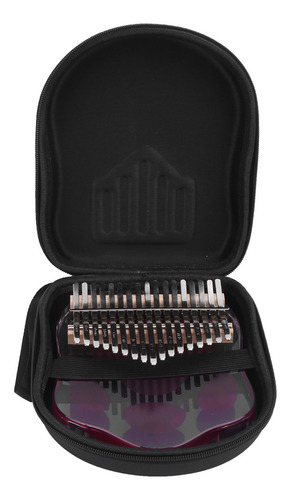 Juego De Piano Kalimba Para Pulgares, 17 Teclas, Acrílico, P