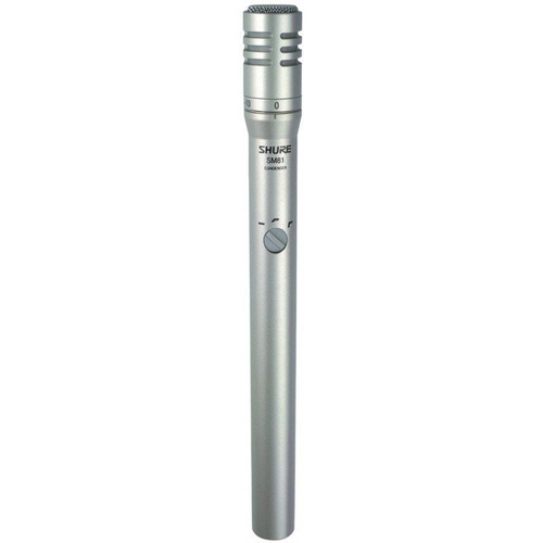 Micrófono Shure Sm81lc Condenser Para Instrumentos