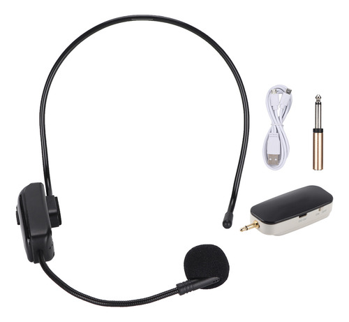 Micrófono Inalámbrico Uhf, Auriculares, Micrófono Para Enseñ