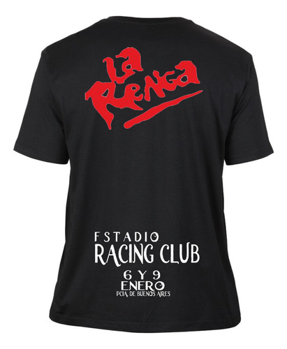 La Renga - Remera Manga Corta Unisex - Logos / Diseños