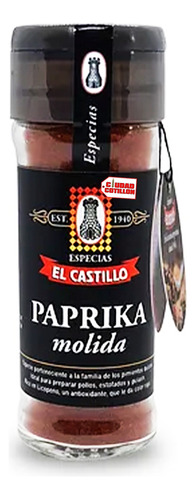 Paprika Molina 50g Premium El Castillo Especias- Ciudad Coti
