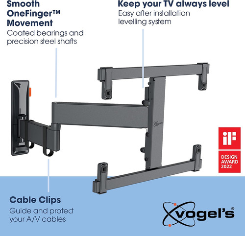 Soporte De Pared Para Tv Vogels Movimiento Completo