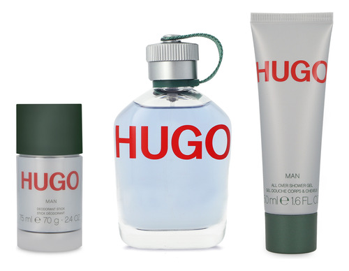 Set Hugo Green Hugo Boss 3pzs 125ml - Hombre