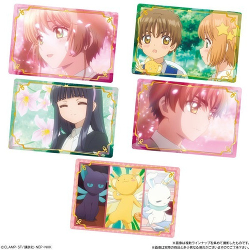 Imagen 8 de 10 de Cardcaptor Sakura Clear Card Bandai Wafer 3 Caja 20 Sobres