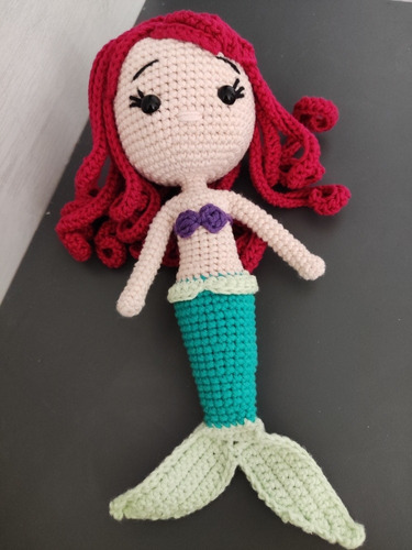 Sirenita Ariel Amigurumi