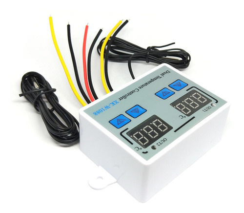 Dual Digital Thermostat Temperature Controller Two Relay