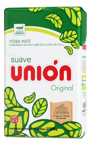 Yerba Mate Union Con Palo X 1kg
