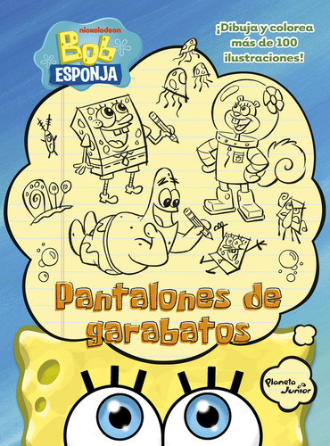 Bob Esponja. Pantalones De Garabatos
